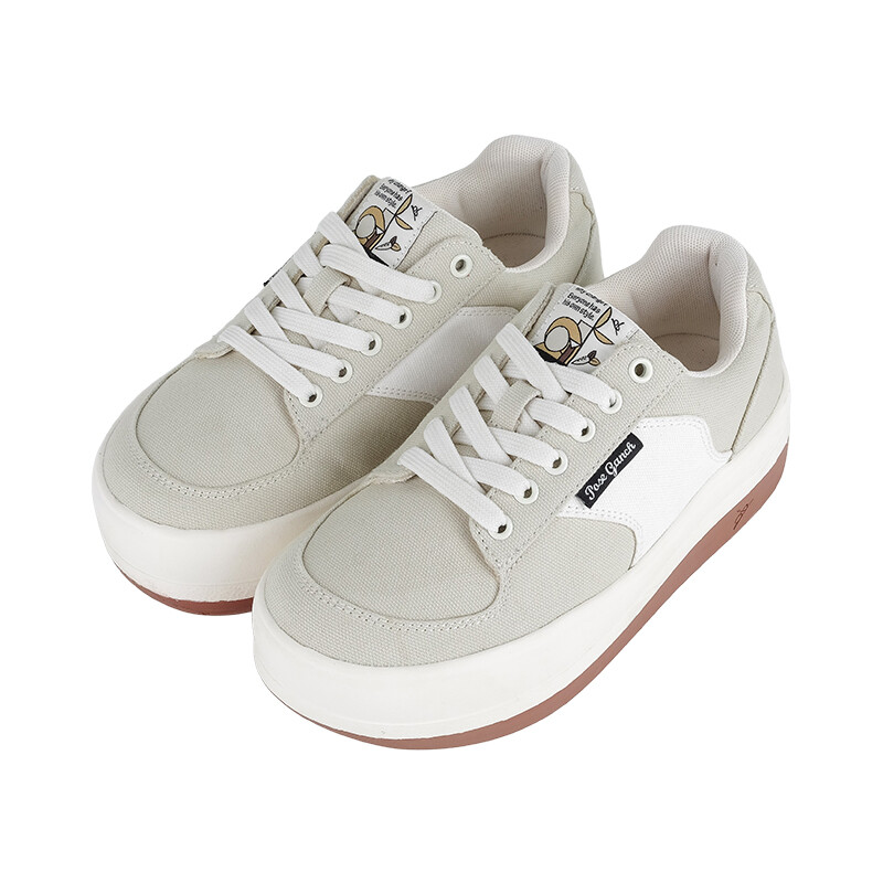 

MUMMUM CV Series Canvas Shoes Unisex Low-Top Grey Poseganch