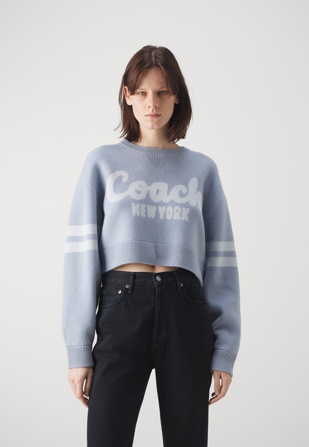 

Джемпер CROPPED Coach, синий