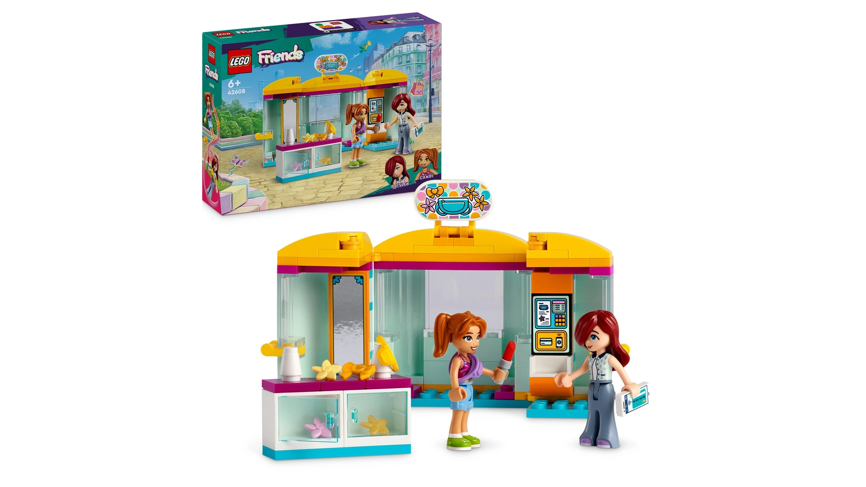 lego friends мобильный модный бутик 94 дет 41719 Lego Friends Мини-бутик, магазин игрушек для девочек и мальчиков