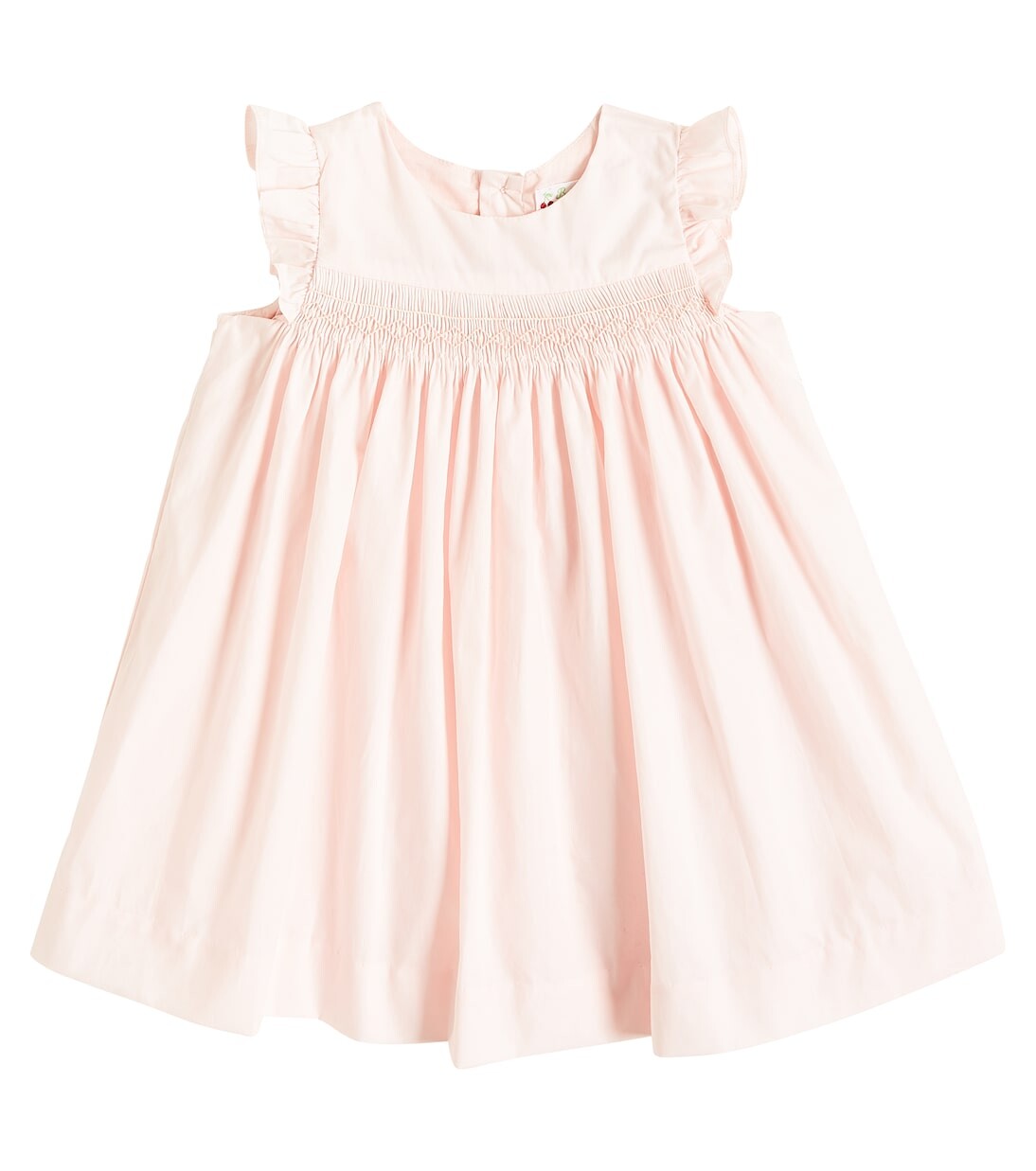 

Платье baby clothhibis из хлопка с оборками Bonpoint, розовый