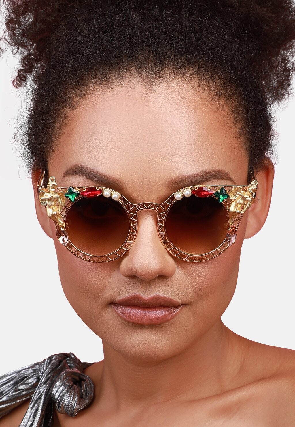 

Солнцезащитные очки Jewellery Edith Haute Sauce, мультиколор