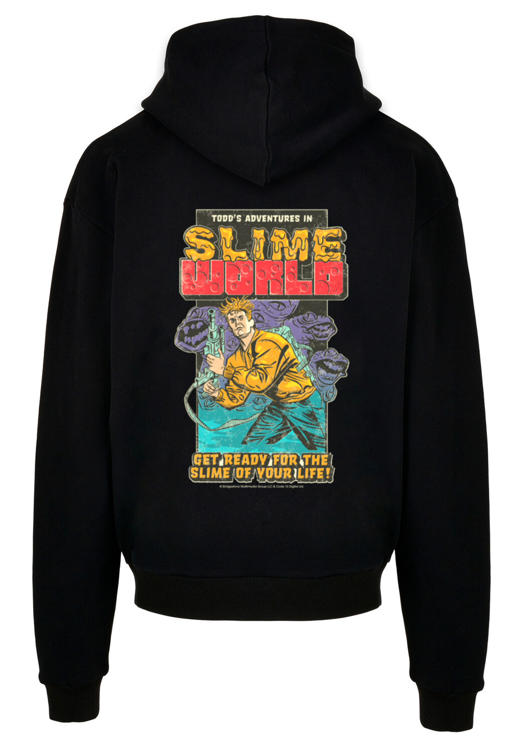 

Пуловер F4NT4STIC Ultra Heavy Hoodie Todd's Adventures, черный
