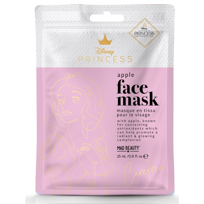 Маска для лица Princess Mascarilla Facial Blancanieves Mad Beauty, 25 ml маска для лица mascarilla facial hidratante bugs bunny mad beauty 25 ml