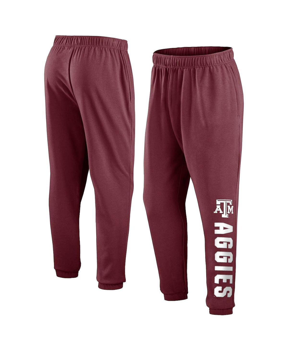 

Мужские фирменные флисовые спортивные штаны maroon texas a&m aggies root for home Fanatics