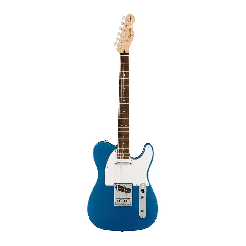6-струнная электрогитара Fender Affinity Series Telecaster с кленовым грифом в форме буквы «C» и 21 ладом (накладка на гриф из индийского лавра, синий цвет Лейк-Плэсид) Fender Affinity Series Telecaster Electric Guitar (Lake Placid Blue) fender 5150 iconic series 40w 1x12 combo black
