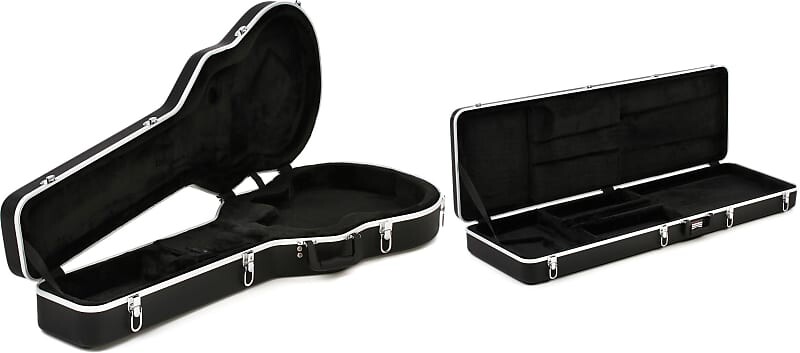 

Gator GC-LPS Deluxe Литой корпус из АБС-пластика для электрогитары с одним вырезом Комплект с корпусом для электробас-гитары Gator GC-Bass Deluxe Литой из АБС-пластика GC-Bass=1 GC-LPS=1