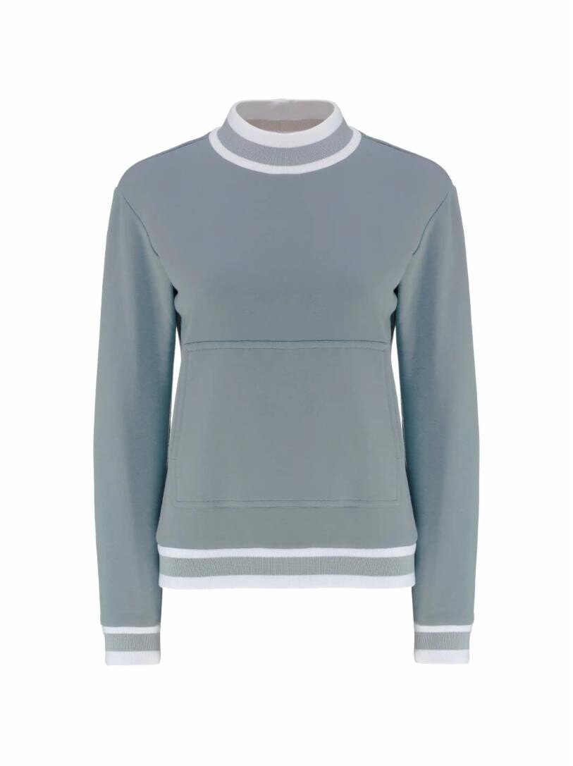 

Хлопковый свитшот Kiton, Серый