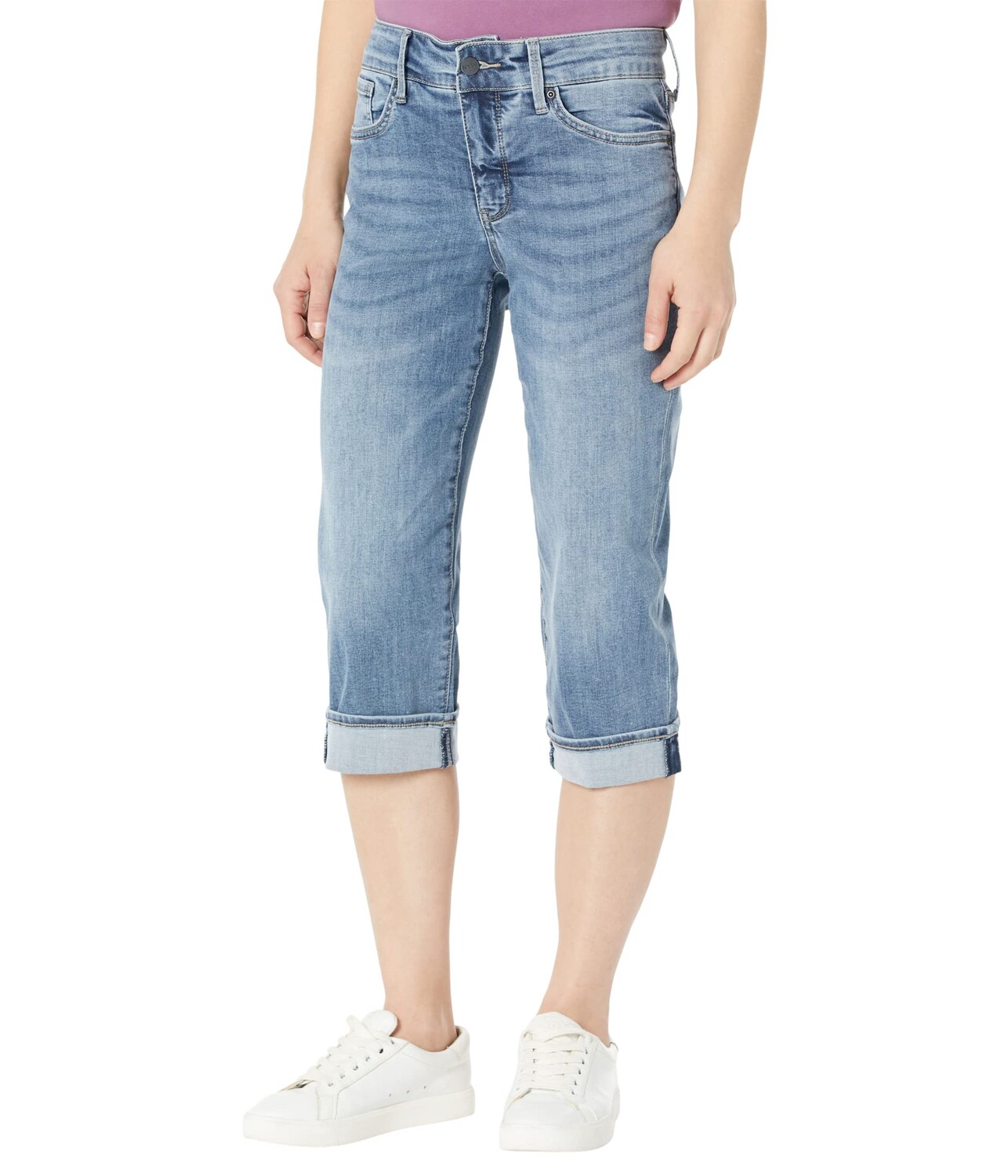 

Джинсы NYDJ, Petite Marilyn Crop Cuff in Rockie