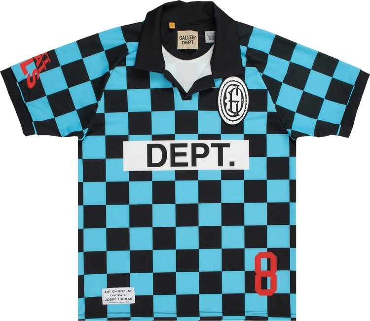

Футболка Gallery Dept. Alvarado Soccer Jersey 'Multicolor/Check', разноцветный