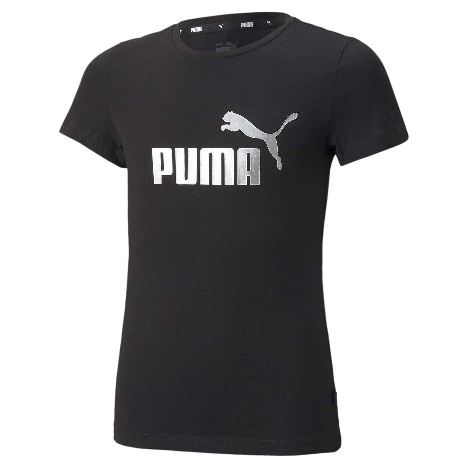 

Молодежная футболка с логотипом Essentials+ PUMA, черный