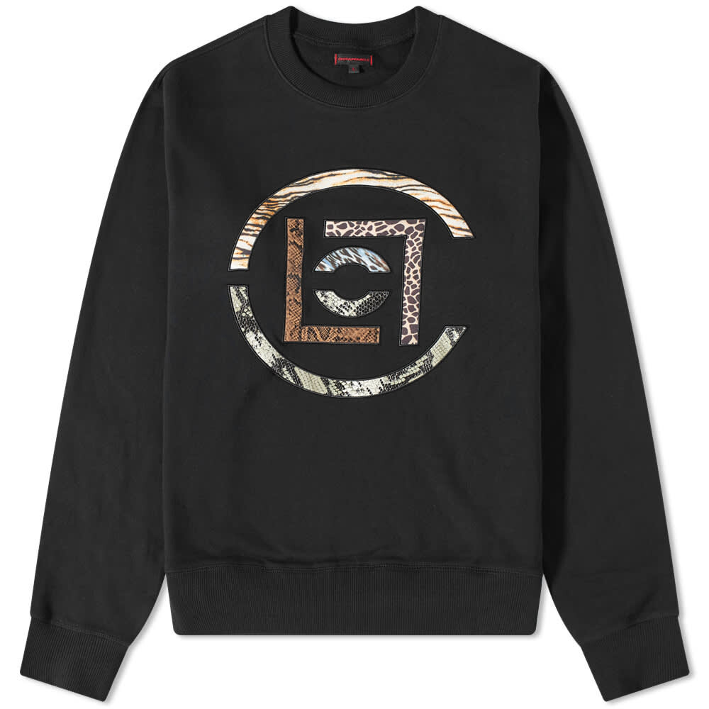 

Толстовка CLOT Patchwork Logo Crew Sweat, Черный