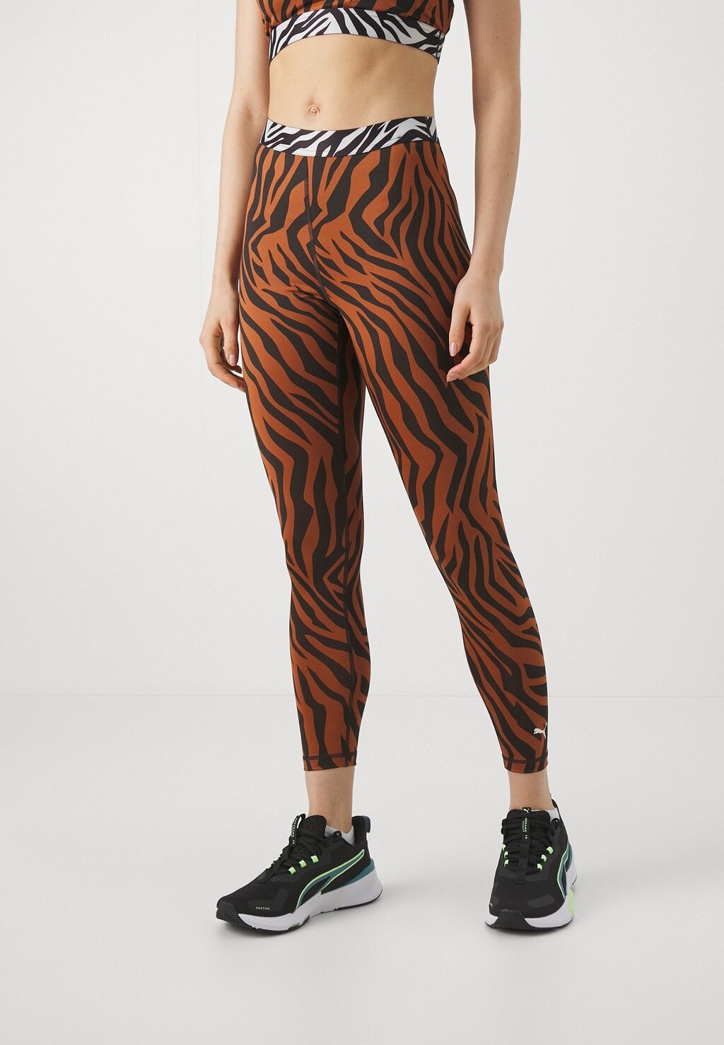 

Тайтсы Animal Remix 7/8 Puma, цвет teak