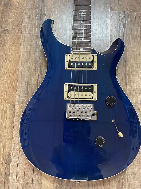 

PRS SE Standard 24 2018 - Настоящее Полупрозрачный Синий