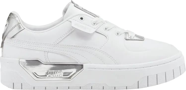 

Кроссовки Puma Wmns Cali Dream Metal White Silver, белый