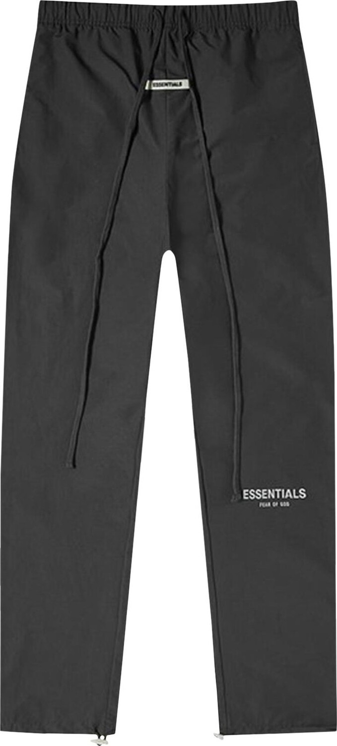 

Брюки Fear of God Essentials Nylon Track Pants 'Black', черный