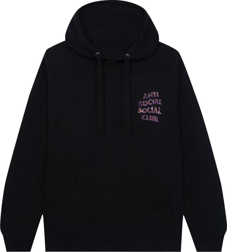 Худи Anti Social Social Club Layer Lock Black Hoodie 'Black', черный - фото