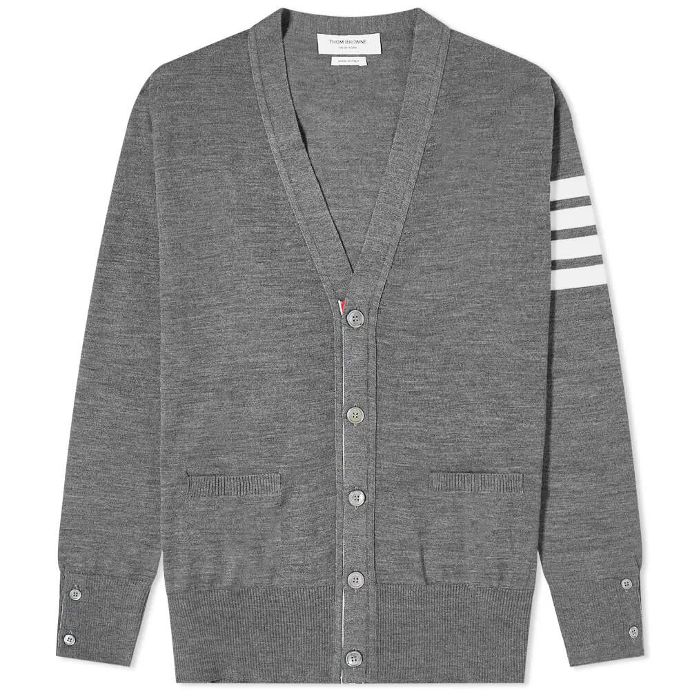 

Джемпер Thom Browne Classic Merino Cardigan, Серый, Джемпер Thom Browne Classic Merino Cardigan