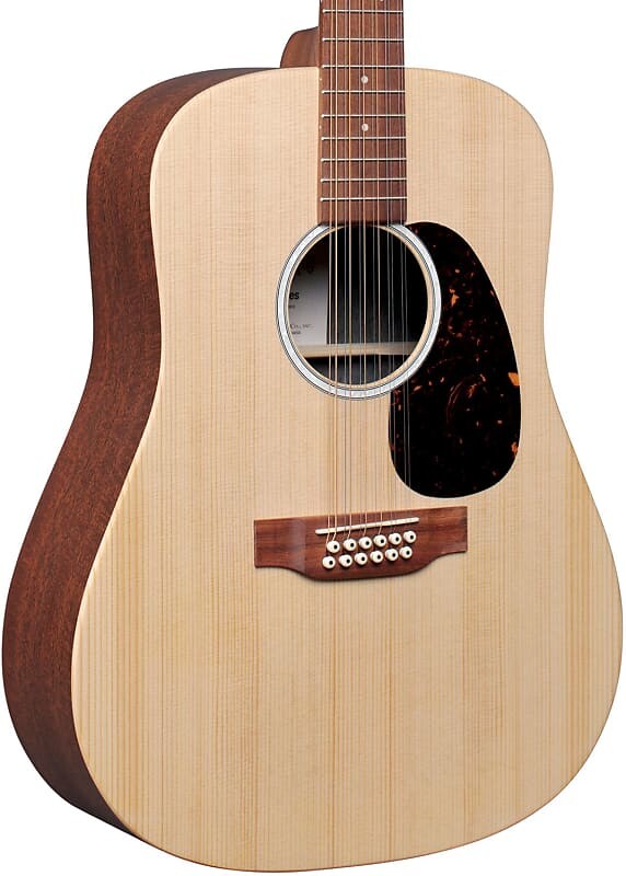 

Martin D-X2E 12-струнная электроакустическая гитара Dreadnought, натуральный цвет 11DX2E12STRING