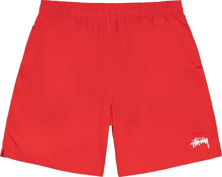 

Шорты Stussy Stock Water Short 'Bright Red', красный