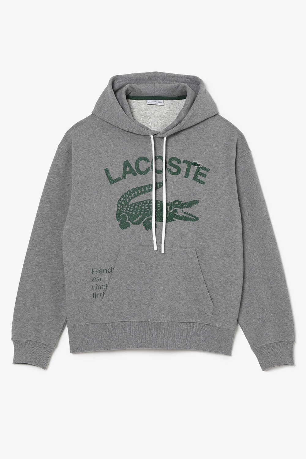 

Толстовка - Серый - Классический крой Lacoste, серый