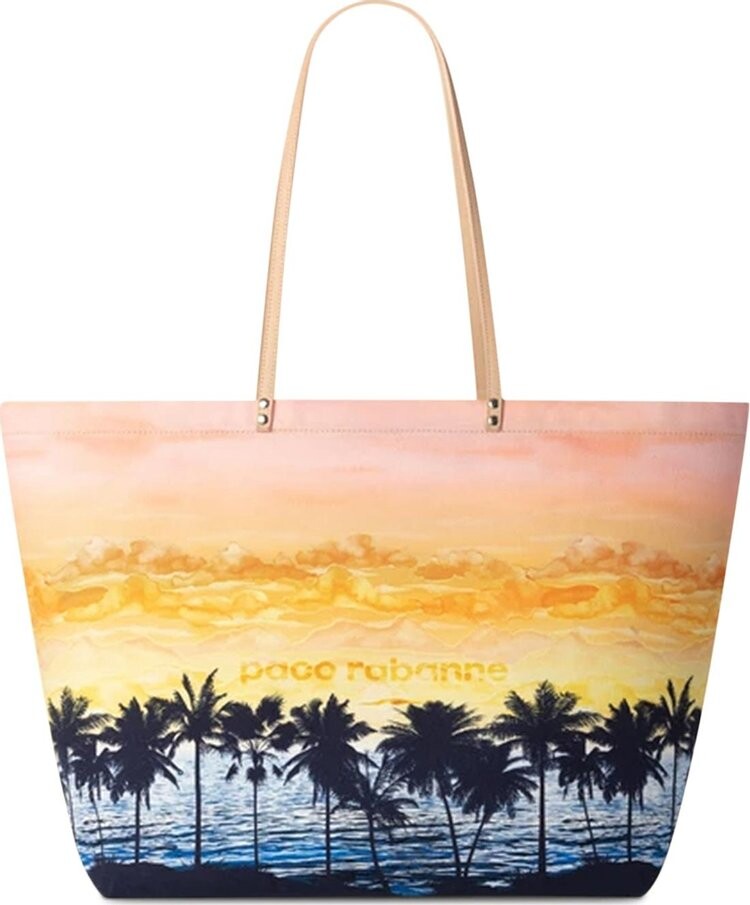 

Сумка Paco Rabanne Sun Tote Navy Sunset, синий