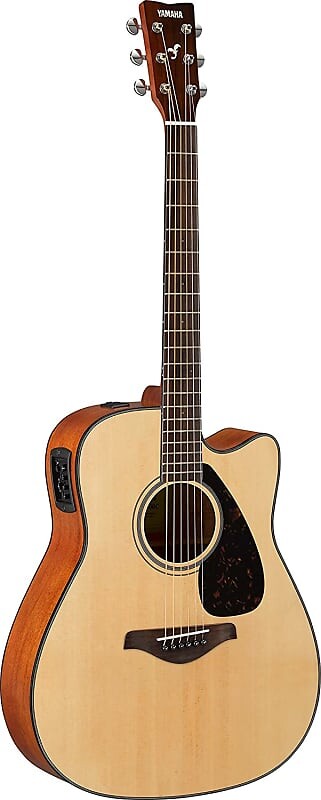 

Акустическая электрогитара Yamaha FGX800C Dreadnought Cutaway, цвет натуральный FGX800C Dreadnought Cutaway Acoustic Electric Guitar