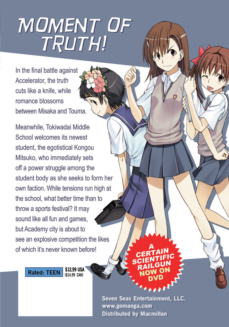 

Манга A Certain Scientific Railgun Manga Volume 7