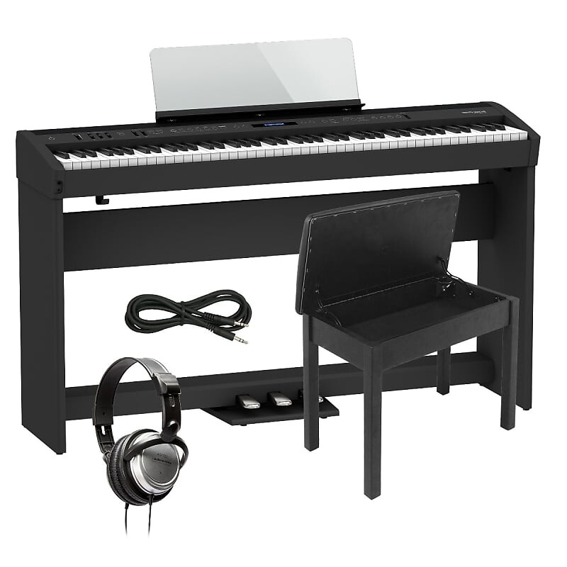 

Цифровое пианино Roland FP-60X, черное, ПОЛНЫЙ НАБОР ДЛЯ ДОМА