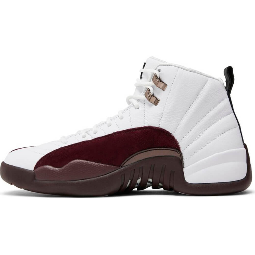 All white 12s jordans best sale