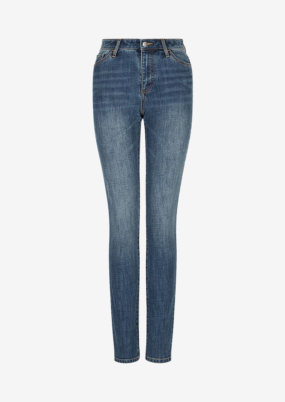 

Джинсы J45 сигаретного кроя Armani Exchange, синий