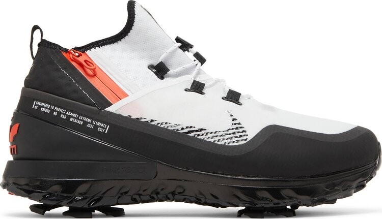

Бутсы Nike Air Zoom Infinity Tour Shield Golf Wide 'Team Orange Black', белый