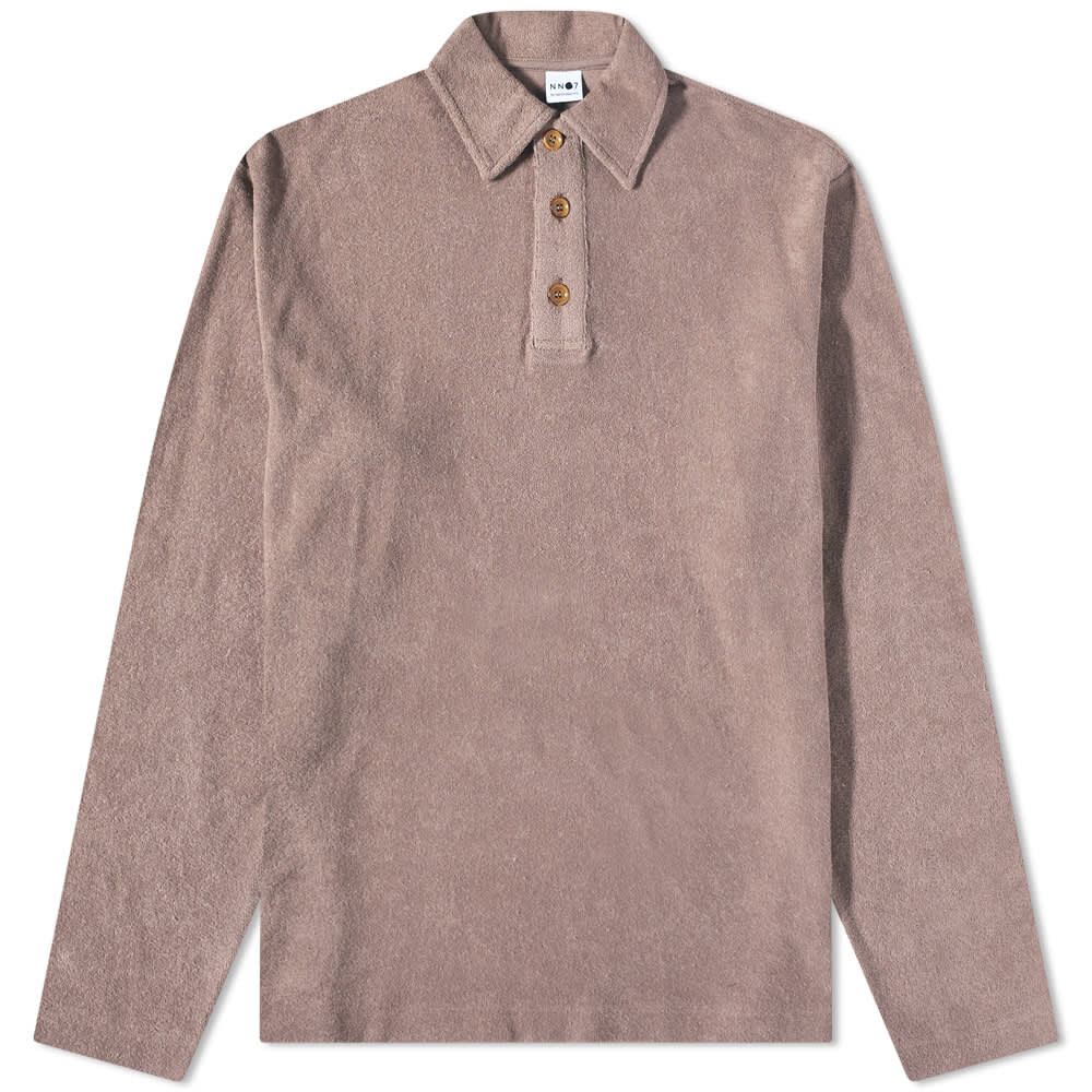 

Футболка NN07 Long Sleeve Joey Polo, Серый