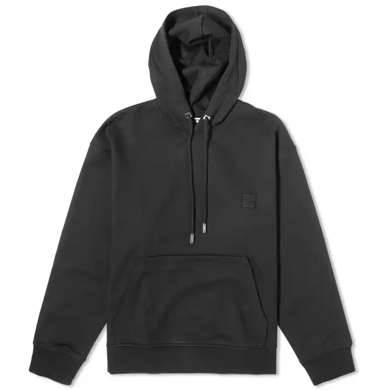 

Худи Wooyoungmi Back Flower Logo, черный