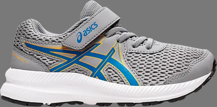 

Кроссовки contend 7 ps 'sheet rock electric blue' Asics, серый