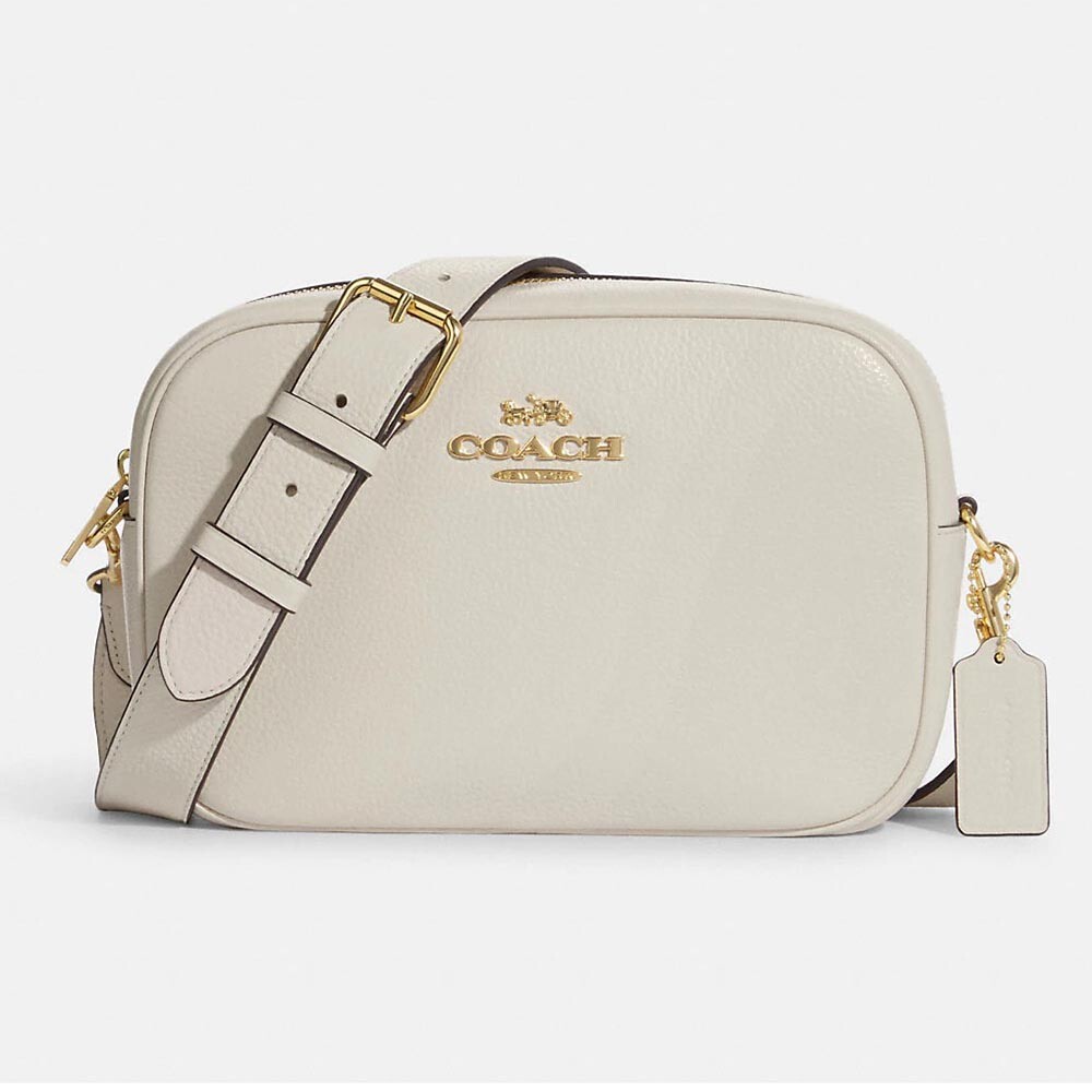 

Сумка через плечо Coach Outlet Jamie Camera, светло-кремовый/золотистый