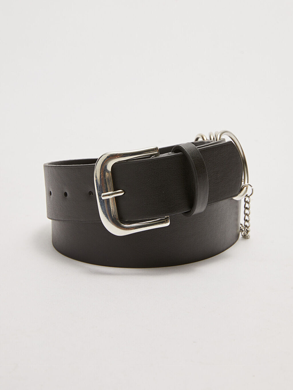 

Женский джинсовый ремень с кожаной цепочкой LCW Accessories
