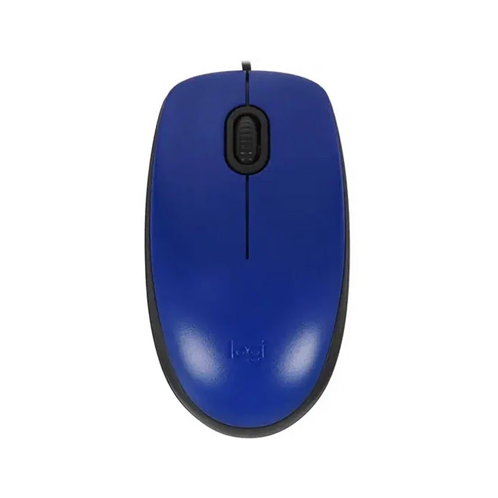 

Проводная мышь Logitech M110 Silent, синий