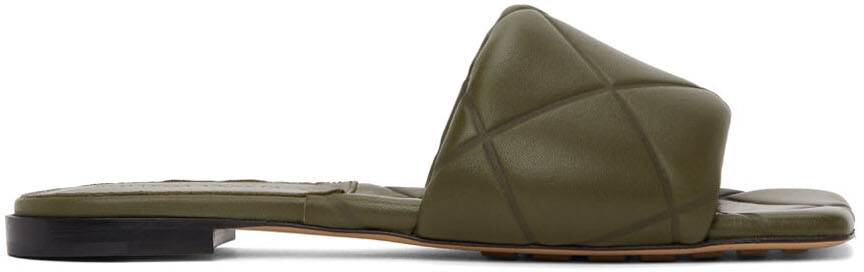 

Сандалии Lido цвета хаки Bottega Veneta