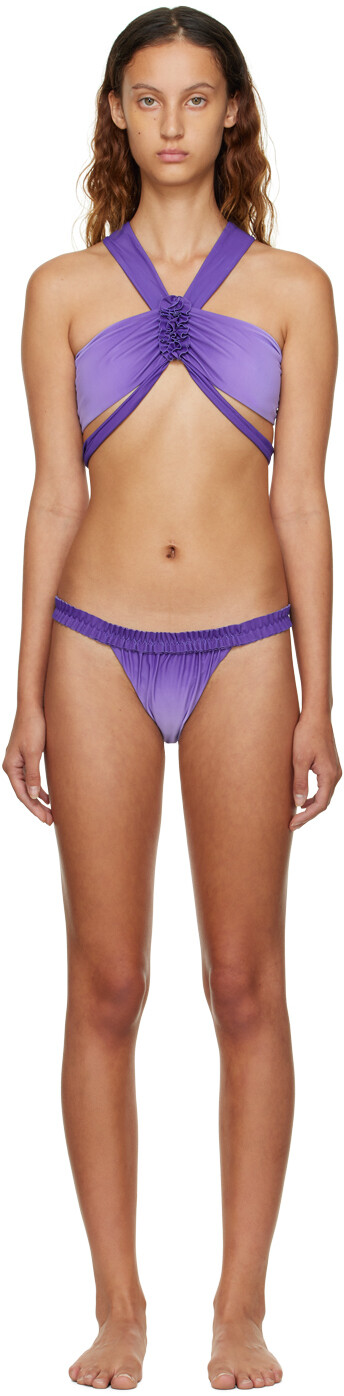 

Эксклюзивное фиолетовое бикини SSENSE Orchid Danielle Guizio