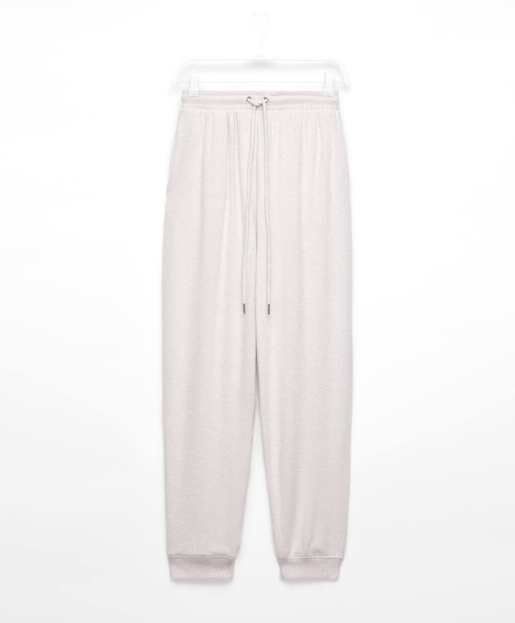 

Пижамные брюки Oysho Brushed Joggers, песочный меланж