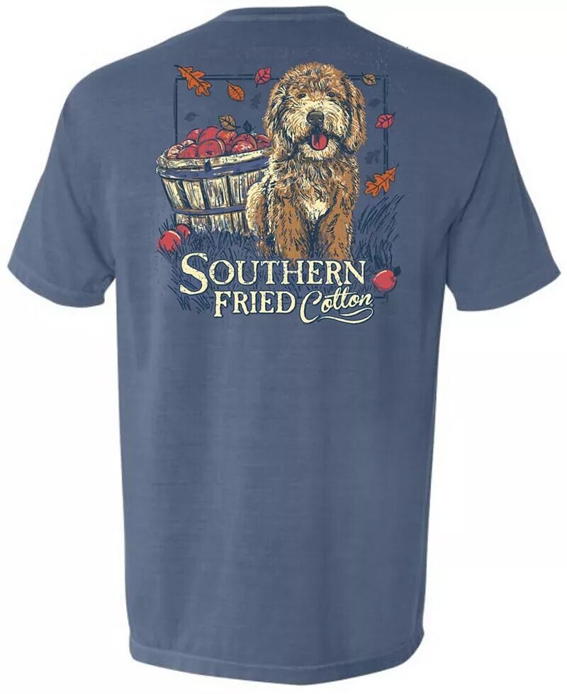 

Мужская футболка с коротким рукавом Southern Fried Cotton, синий