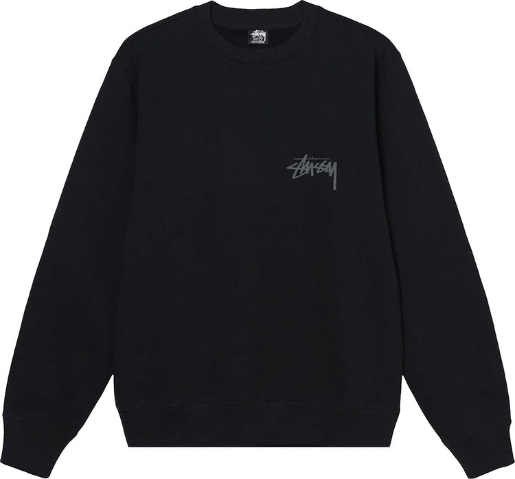 Толстовка Stussy Young Moderns Crew 'Black', черный