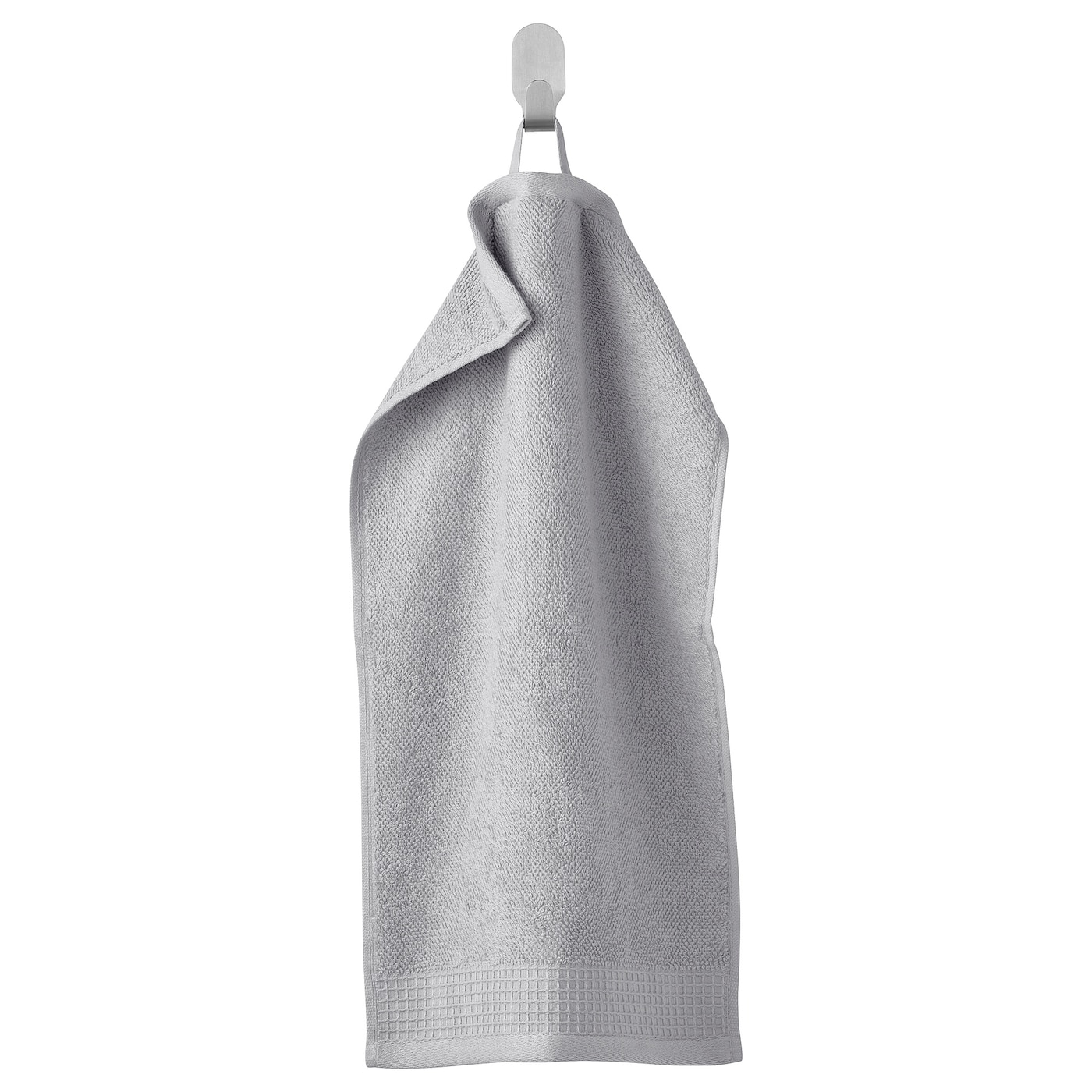 VINARN ВИНАРН Полотенце, светло-серый, 30x50 см IKEA