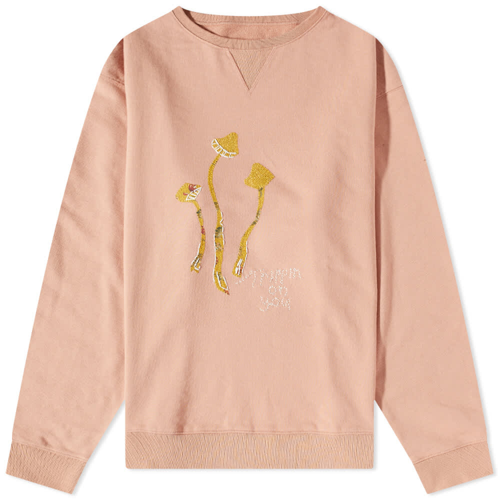 

Толстовка Maison Margiela Trippin' On You Crew Sweat, Коричневый
