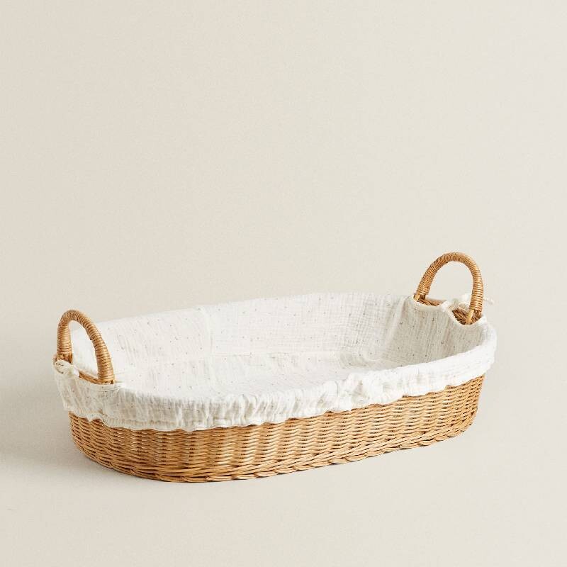 

Корзина для пеленания Zara Home Rattan, бежевый