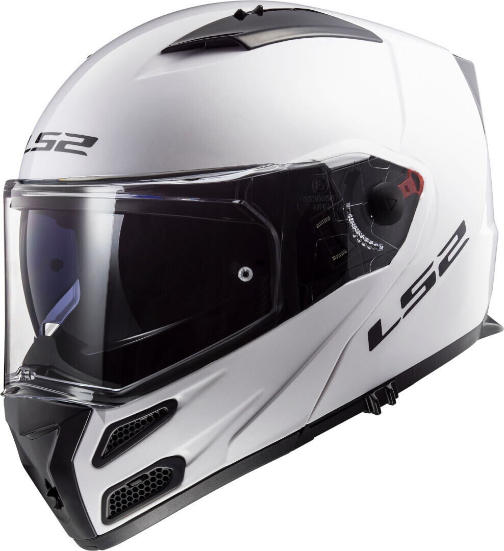

Шлем LS2 FF324 Metro Evo P/J Solid, белый