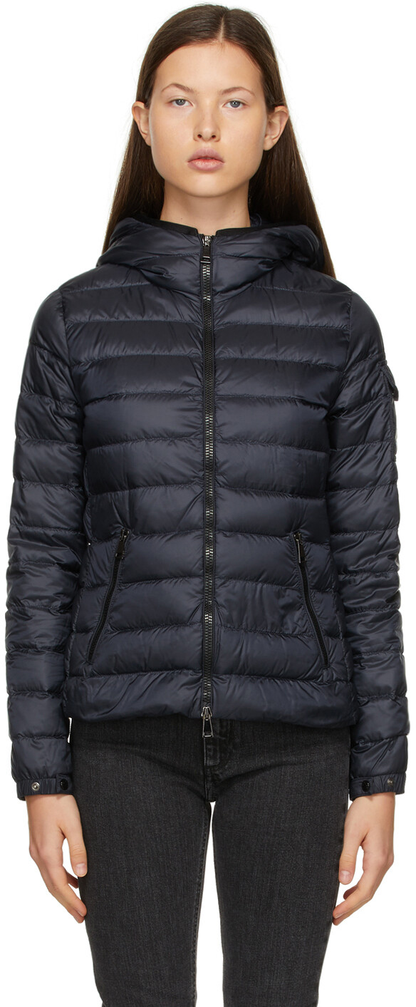 

Темно-синяя пуховая куртка Bles Moncler, Синий