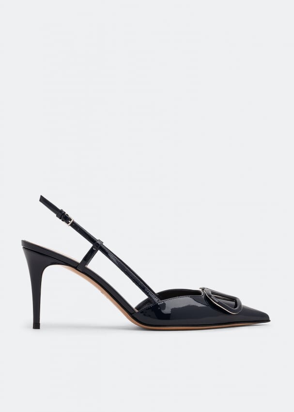 

Туфли VALENTINO GARAVANI VLogo Signature slingback pumps, синий