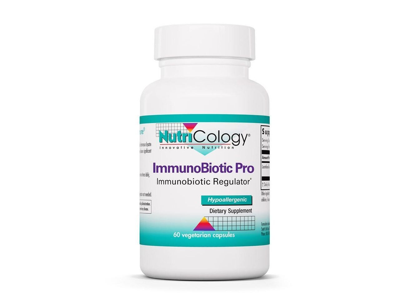 

Nutricology, ImmunoBiotic Pro, 200 вегетарианских капсул