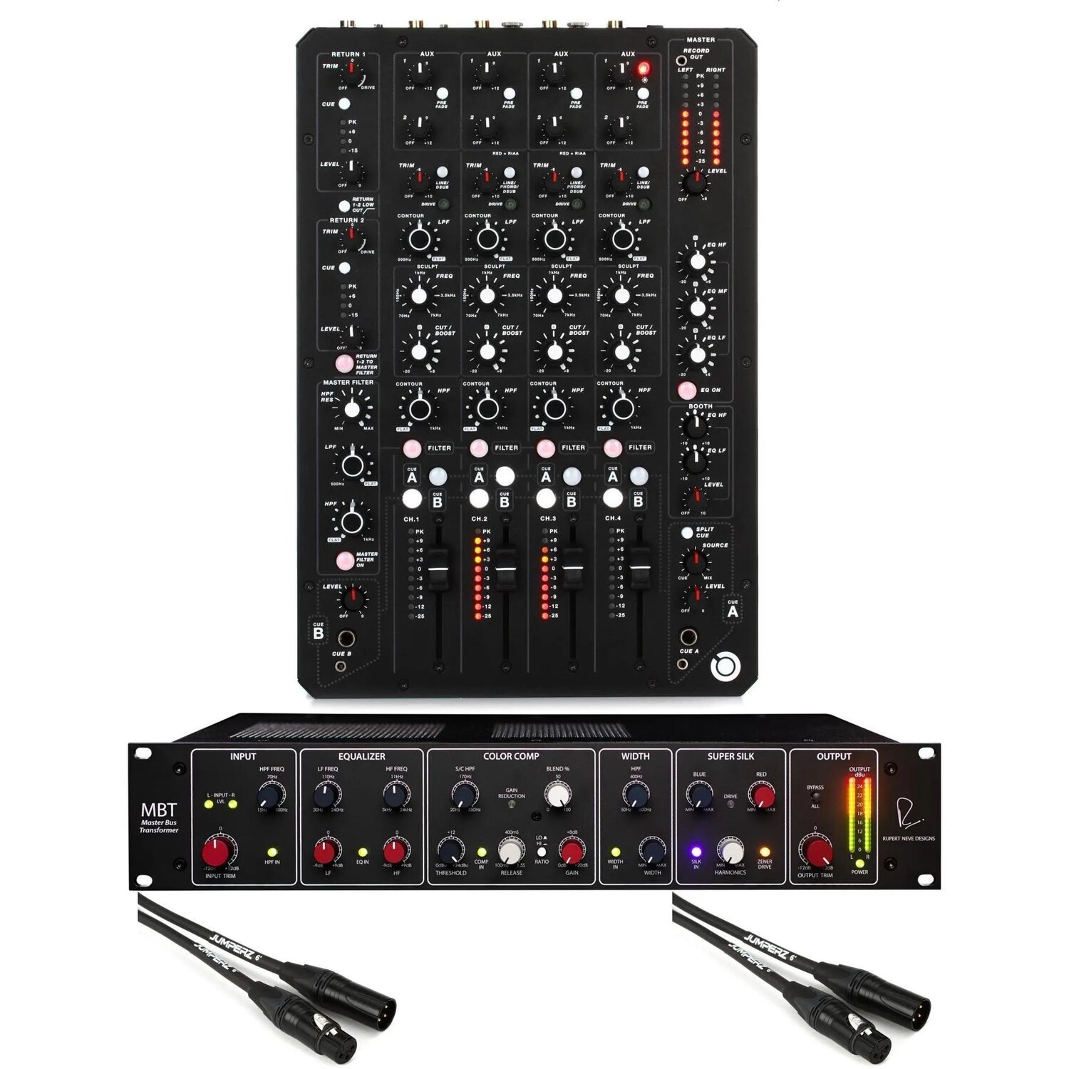 

Новый 4-канальный DJ-микшер PLAY Differently Model 1.4 и комплект трансформатора Master Bus от Rupert Neve Designs